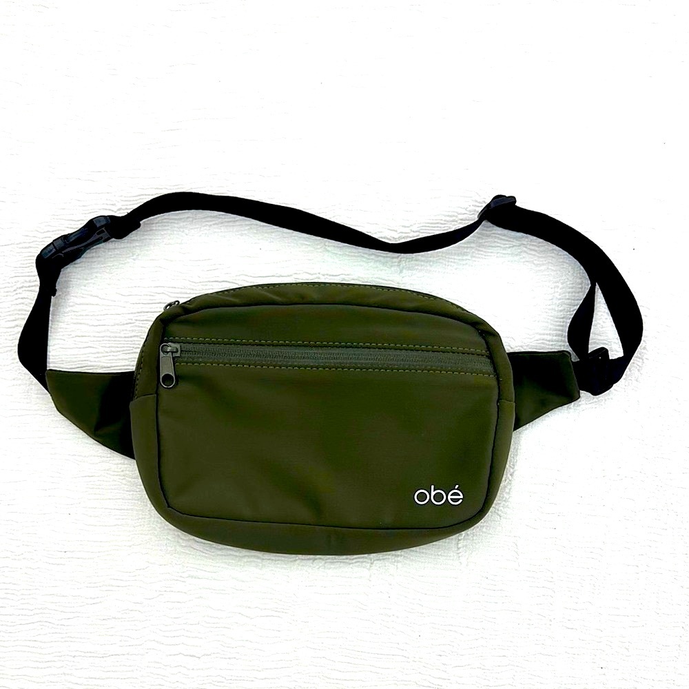 Olive Green fitness travel Fanny pack waist bag